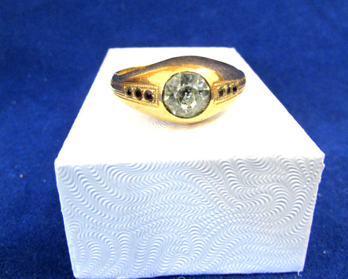 Anello fascia uomo - anello, 14k