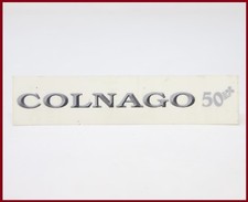 NOS ORIGINALE COLNAGO 50° ANNIVERSARIO TOP TUBE DECAL VINTAGE ANNI 90