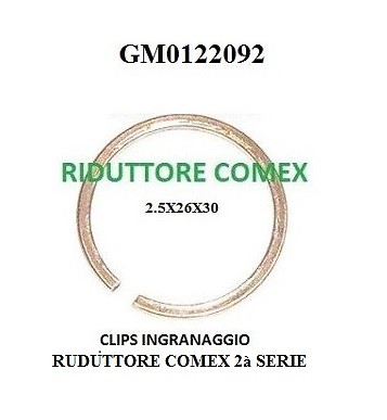 Clips per ingranaggio - clips,