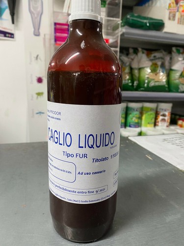 Caglio liquido 500 - caglio, gr.500