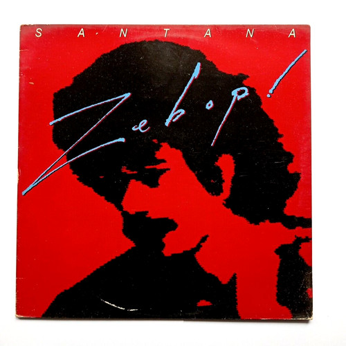 Santana zebop 1981 lp - santana, ‎zebop!