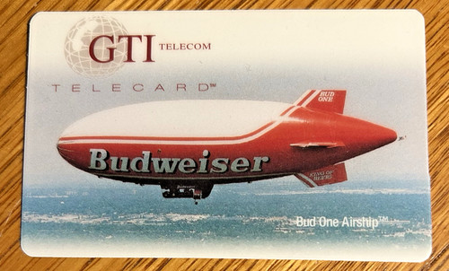 Scheda telefonica budweiser - telefonica,