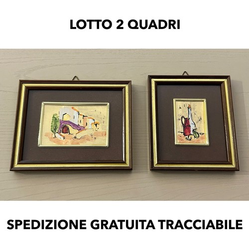 Lotto quadri vintage retrò - 2,