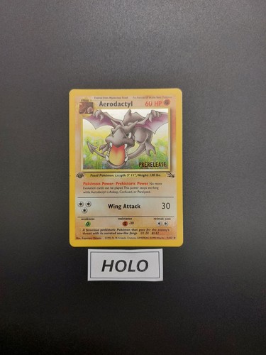Carte pokémon aerodactyl - pokémon,