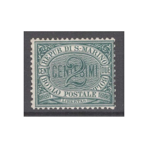 San marino 1877 stemma - marino, 2