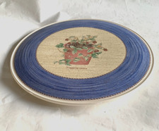 Piatto rotondo per torta o formaggio Wedgwood Sarah's Garden diametro 29 cm
