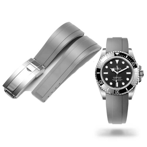 20mm grey rubber oysterflex - grey,