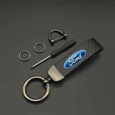 PORTACHIAVI FORD in CARBONIO NUOVO per FIESTA FOCUS C-MAX MONDEO S-MAX PUMA KUGA