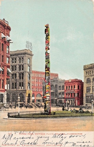 Seattle washington totem - seattle, washington~totem