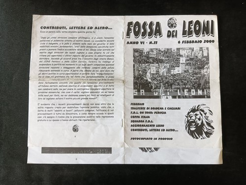 Quotidiano fossa dei leoni - fossa,