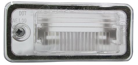 Fanale targa compatibile - fanale,