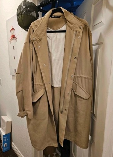 Zara trench coat - trench, oversize