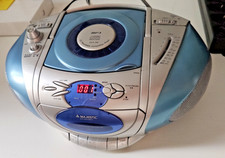 RADIO REGISTRATORE PORTATILE MAJESTIC RADIO CASSETTA CD STEREO MP3 PLAYER