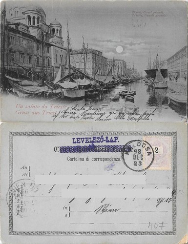 Cartolina saluto da - un,