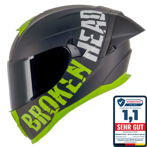 Casco integrale broken head - casco,