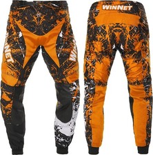 Pantaloni per mini moto da cross quad bmx bici bambino bimbo 4 6 8 9 10 12 anni