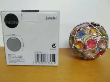 Vetro colorato plafoniera Insipre Janeiro sfera