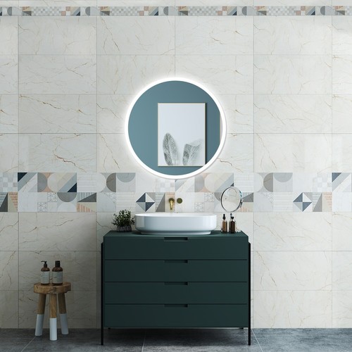 Ocean specchio bagno blue - specchio, da