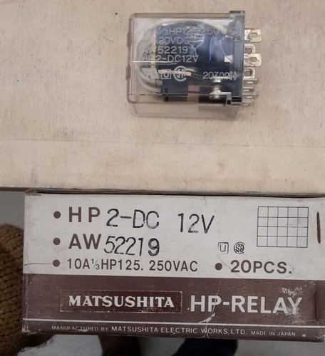 Matsushita rele hp2 dc12v - matsushita, hp2-dc12v