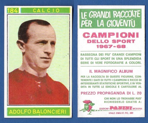 Figurina campioni dello sport - figurina,