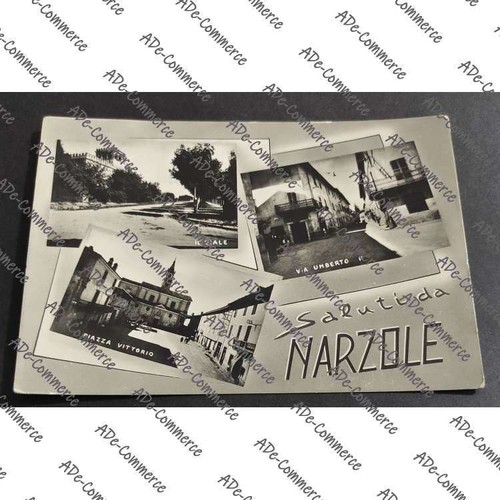 Cartolina narzole viale - il,