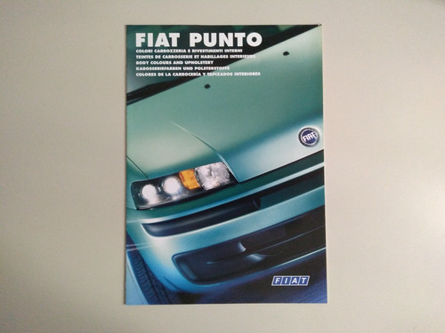 Depliant brochure fiat punto - depliant,