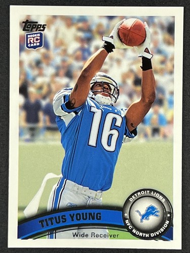 Titus young 2011 - titus, topps