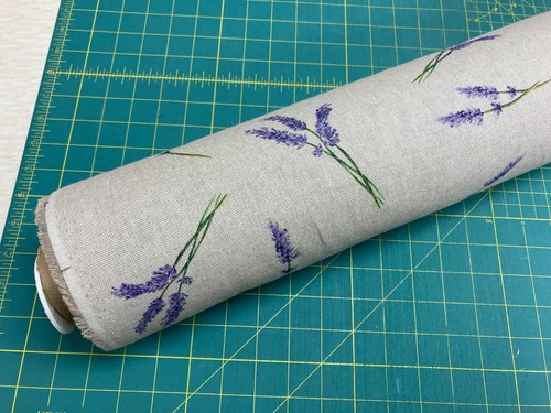 Tessuto effetto lino - , lavanda