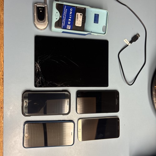 Used cell phone and pad - used,