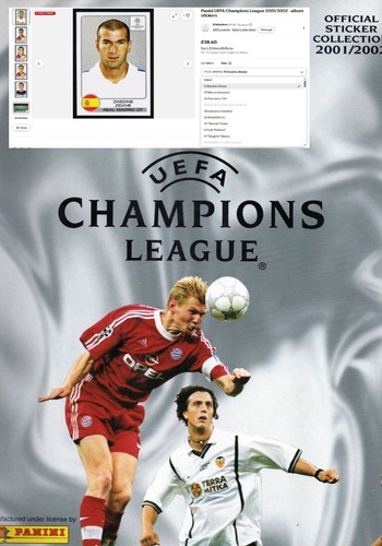 Panini uefa champions league - uefa,