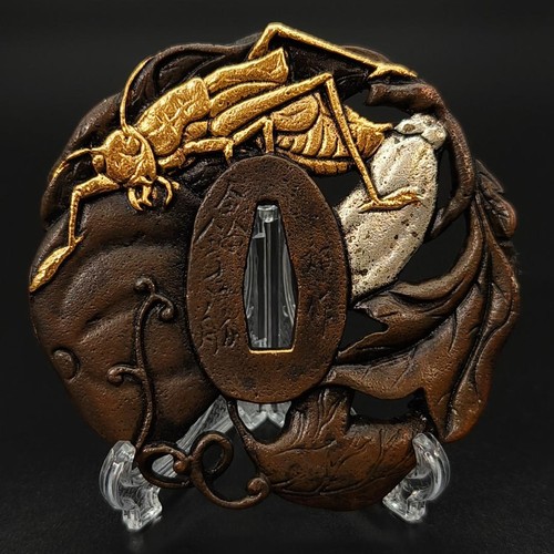 Japanese tsuba inago - tsuba, design