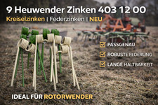 9 denti per spandifieno 403 I2