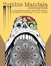 Zombie Mandala Coloring Book