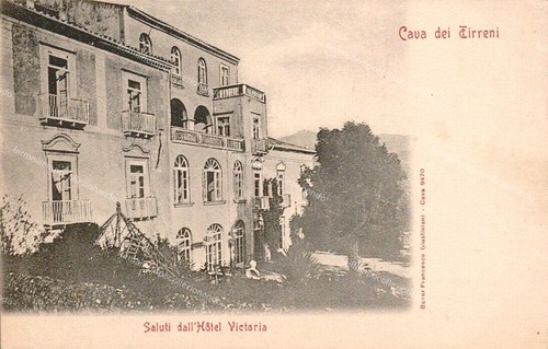 Du1109 cartolina cava dei - cava,