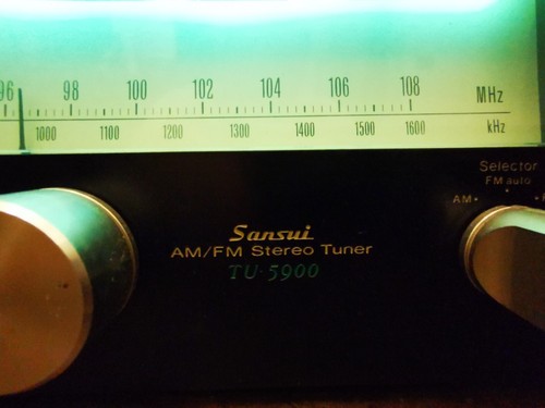 Sansui 5900 radio tuner - tu,