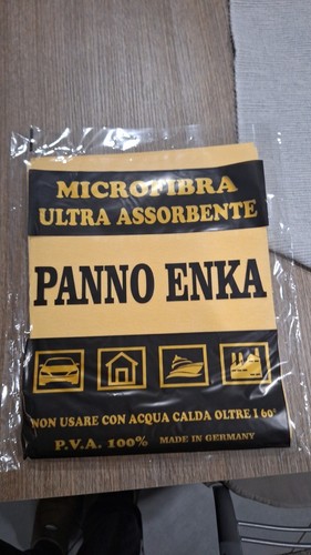 Panno pelle sintetico giallo - pelle,