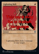 MTG LIGHTNING BOLT FOIL 401