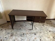 SCRITTOIO DEGLI ANNI 70/80 DI DESIGNE IN FERRO E LEGNO