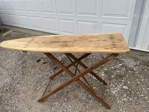 Asse stiro vintage legno - stiro,