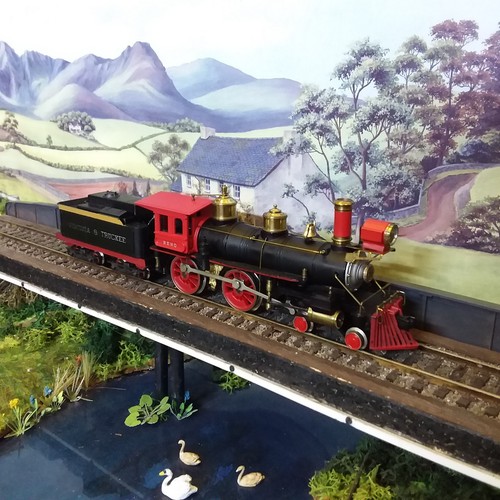 Pocher 0 locomotive - (ho), 4-4-0