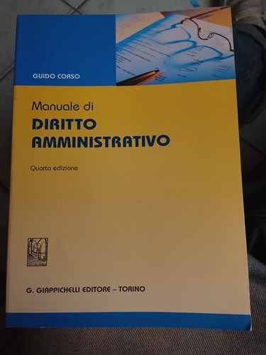 Manuale diritto amministrativo - manuale,