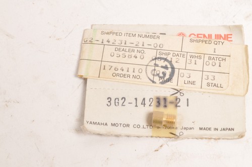 Genuine yamaha main jet - genuine,