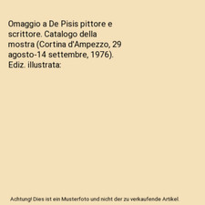 Omaggio a De Pisis pittore e