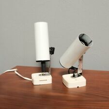 Coppia faretti da parete firmati Targetti color bianco sporco vintage  anni '70