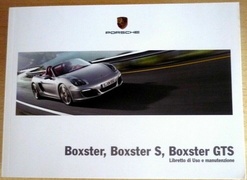 Uso manutenzione porsche - uso,