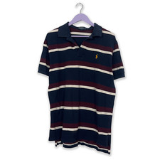 Polo Ralph Lauren blu a righe