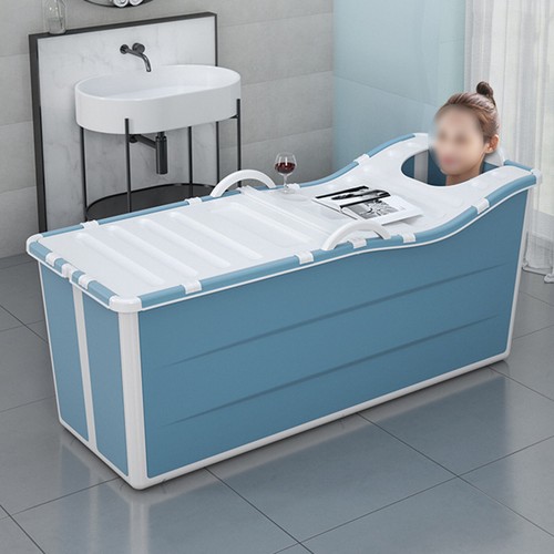 Vasca bagno pieghevole blu - bagno,