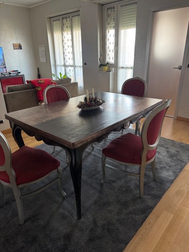 Tavolo legno stile antico - tavolo,