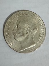 Lotto B531 – Riproduzione 5 lire 1911 - cinquantenario 1911 - Regno Italia- come
