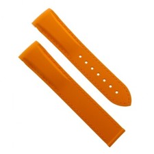 OMEGA cinturino caucciù arancione 20/18 mm Seamaster Planet Ocean II 600mt 42 ca